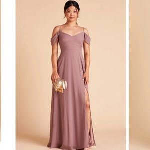 Birdy Grey Devin Convertible Dress in Dark Mauve, size Large